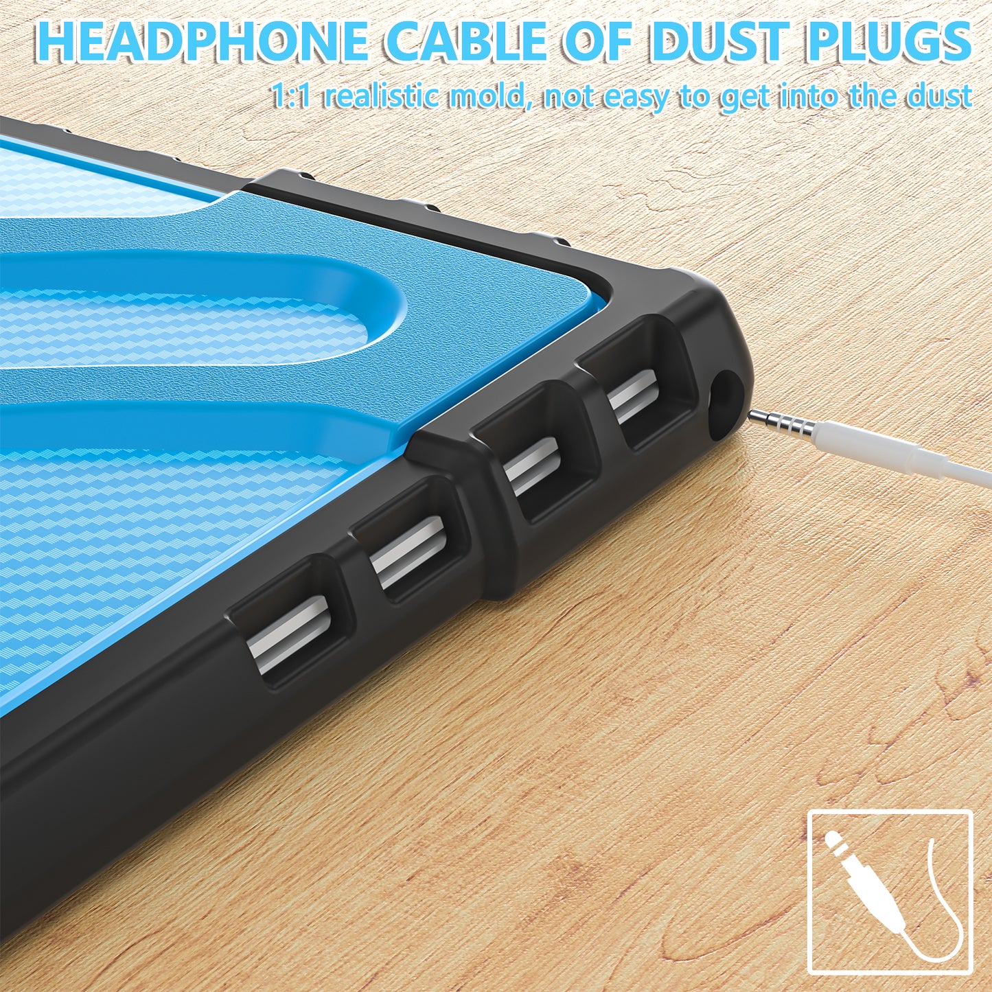 Pirate King Surface Pro 7 Case Heavy Duty Hybrid Protection