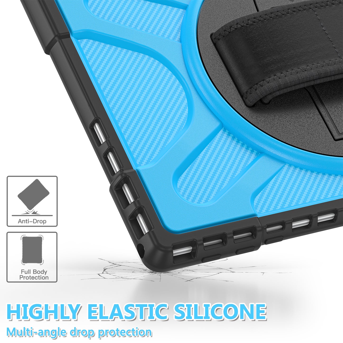 Pirate King Surface Pro 7 Case Heavy Duty Hybrid Protection