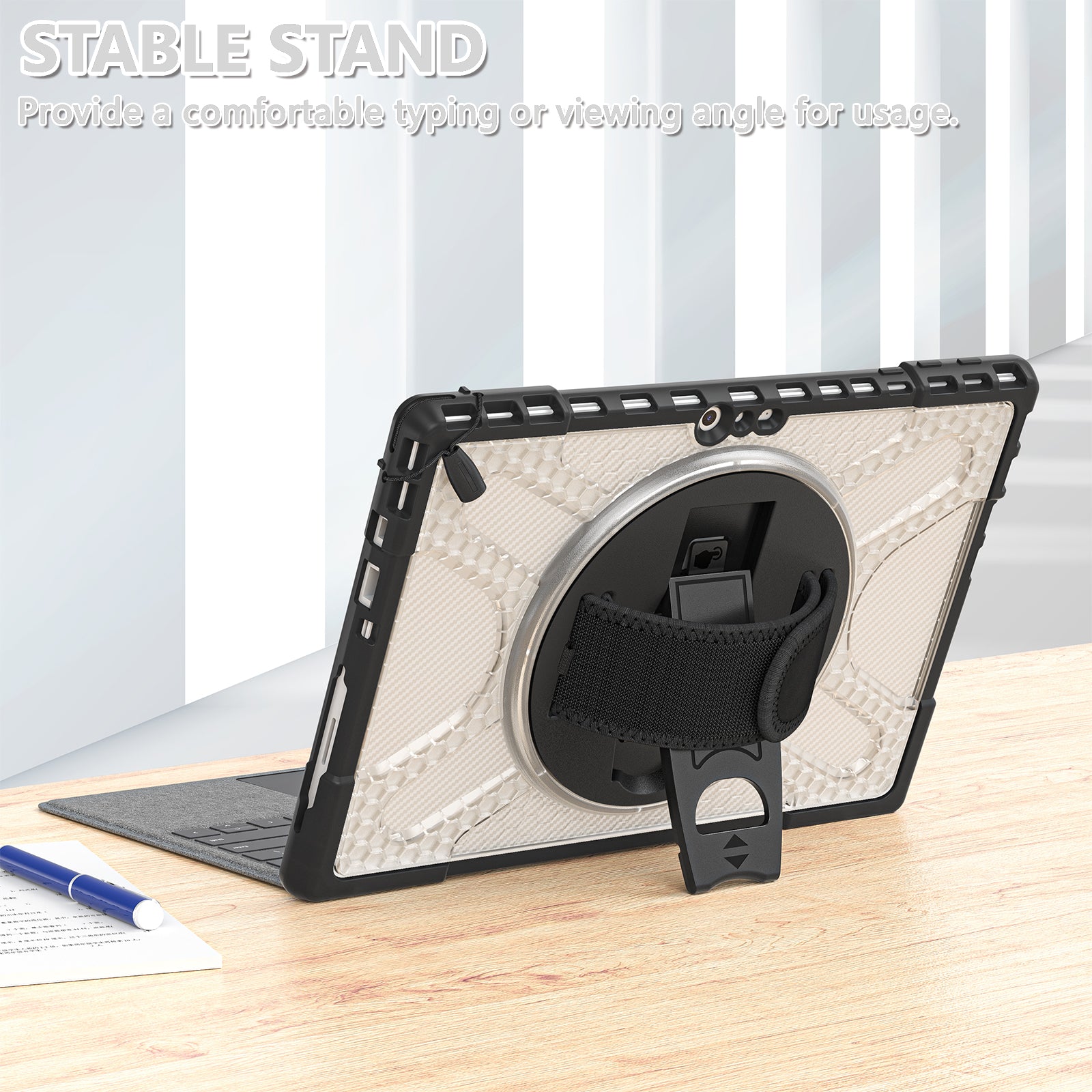 Pirate King Surface Pro 7 Plus Case Heavy Duty Hybrid Protection
