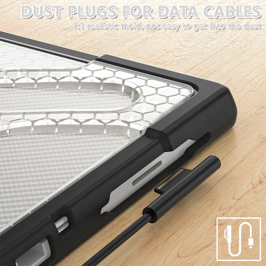 Pirate King Surface Pro 7 Plus Case Heavy Duty Hybrid Protection