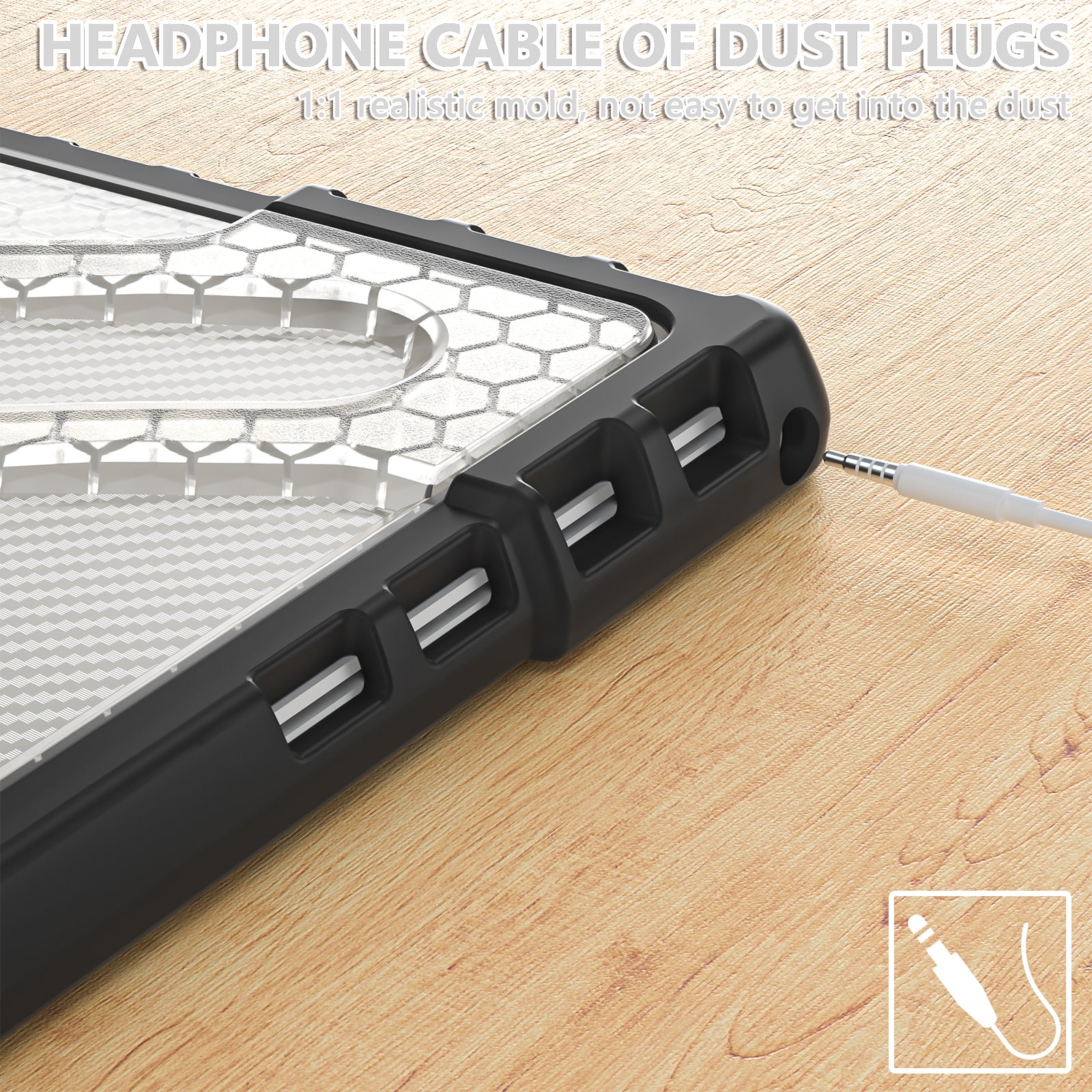 Pirate King Surface Pro 7 Plus Case Heavy Duty Hybrid Protection