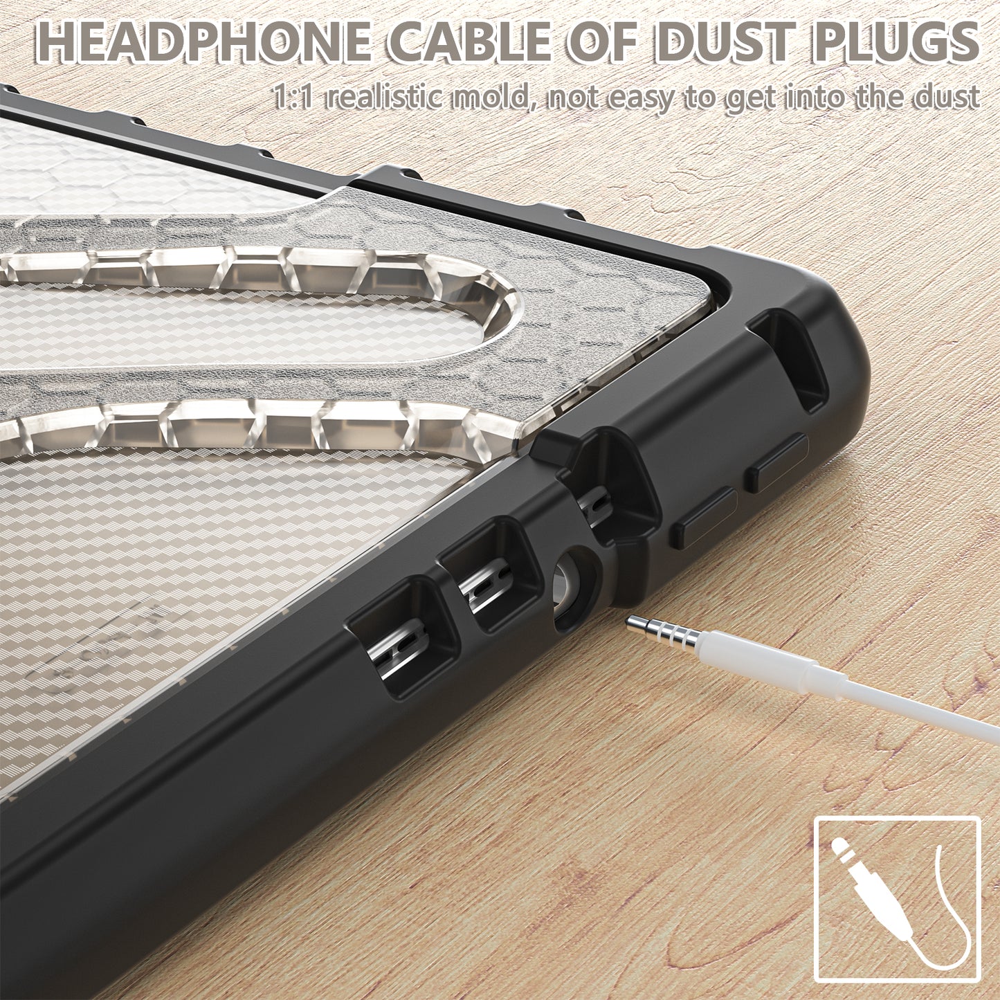 Pirate King Surface Pro 8 Case Heavy Duty Hybrid Protection