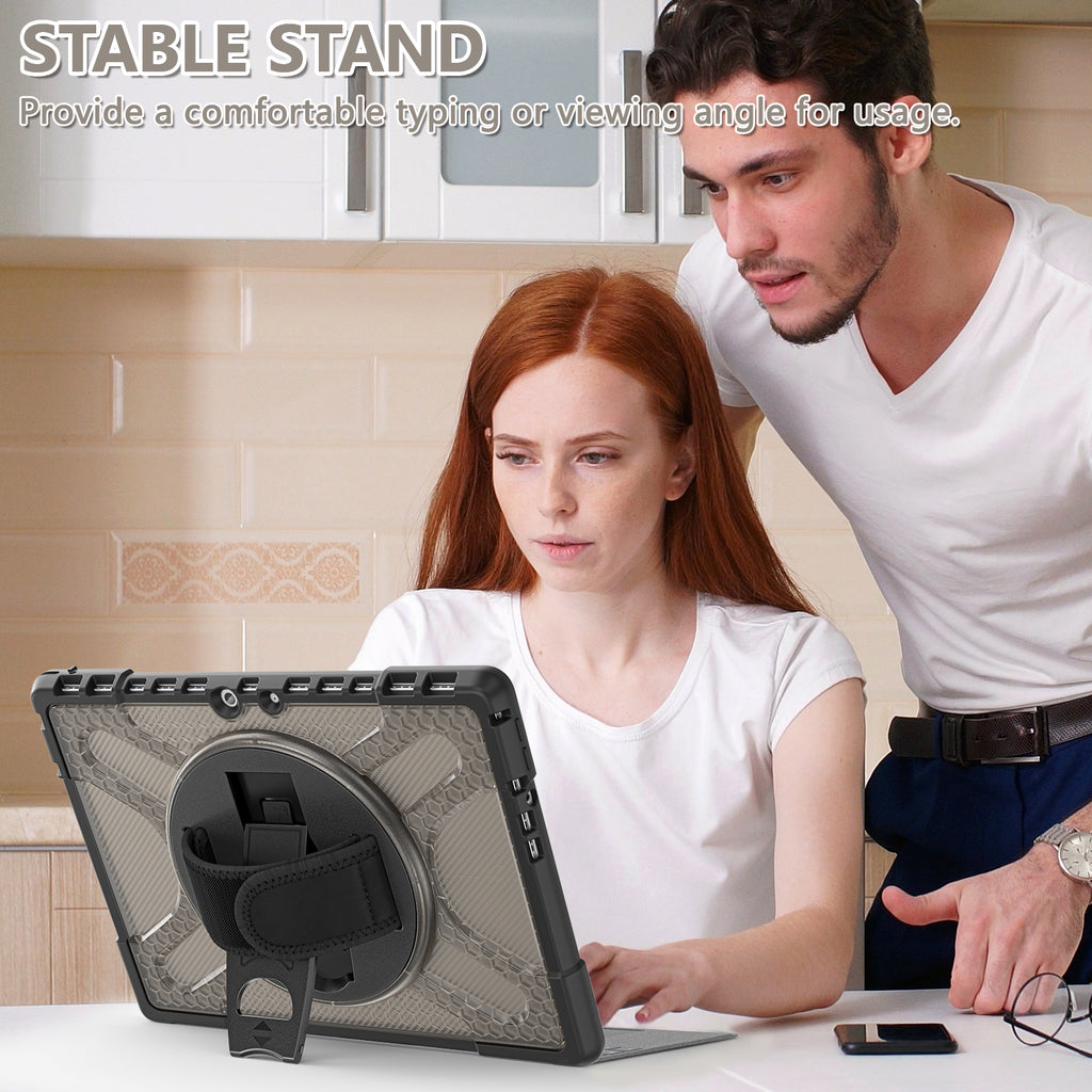 Pirate King Surface Pro 8 Case Heavy Duty Hybrid Protection