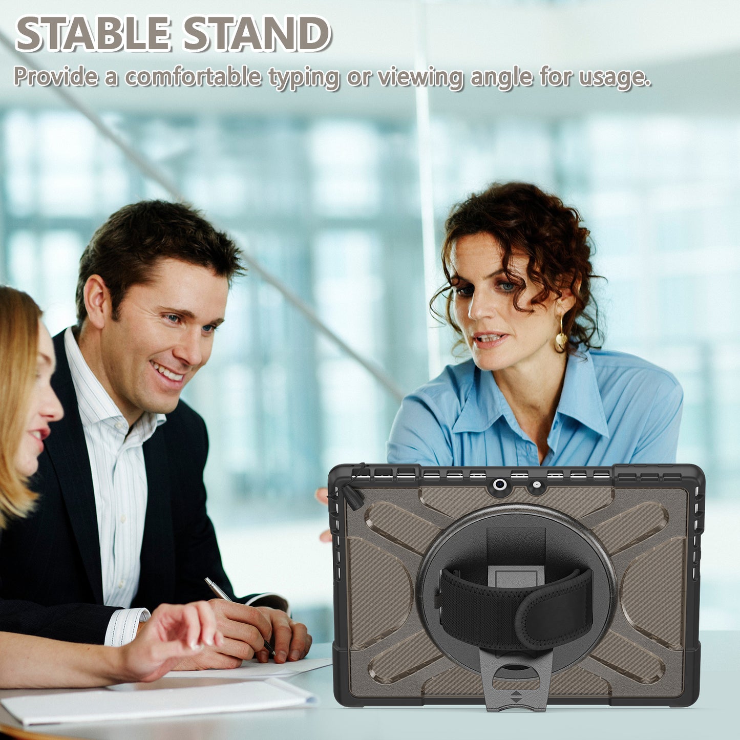 Pirate King Surface Pro 9 Case Heavy Duty Hybrid Protection