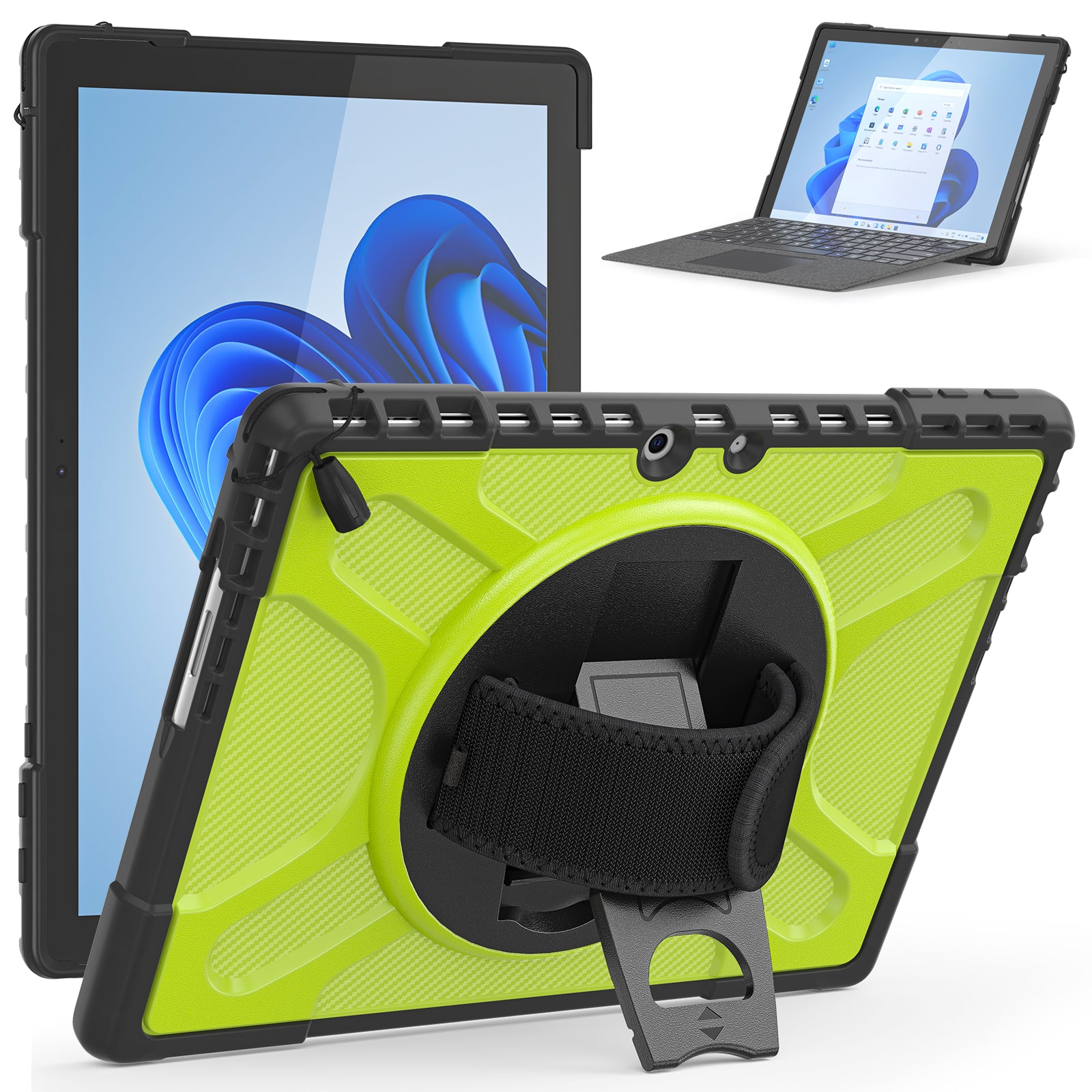 Pirate King Surface Pro 9 Case Heavy Duty Hybrid Protection