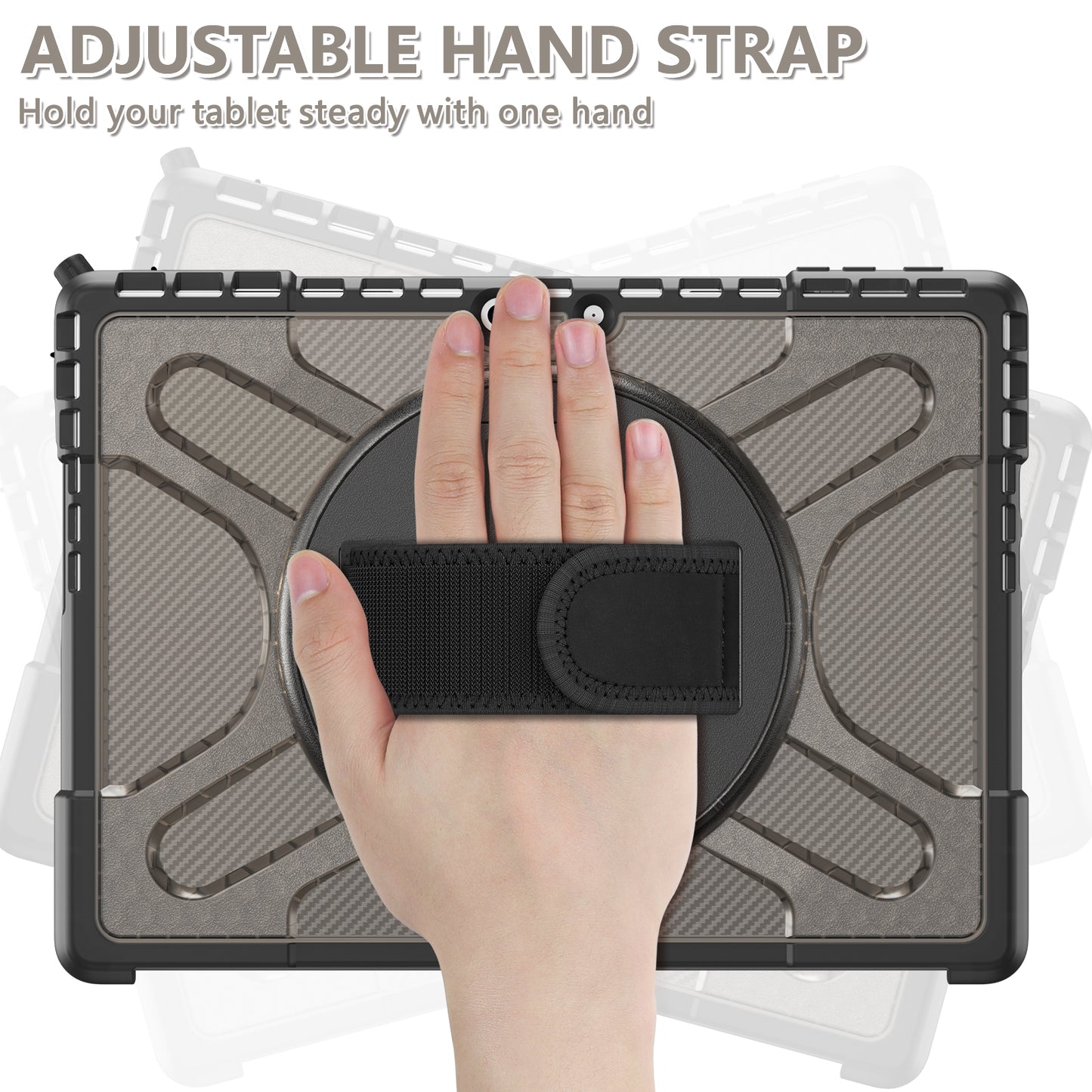 Pirate King Surface Pro 9 Case Heavy Duty Hybrid Protection