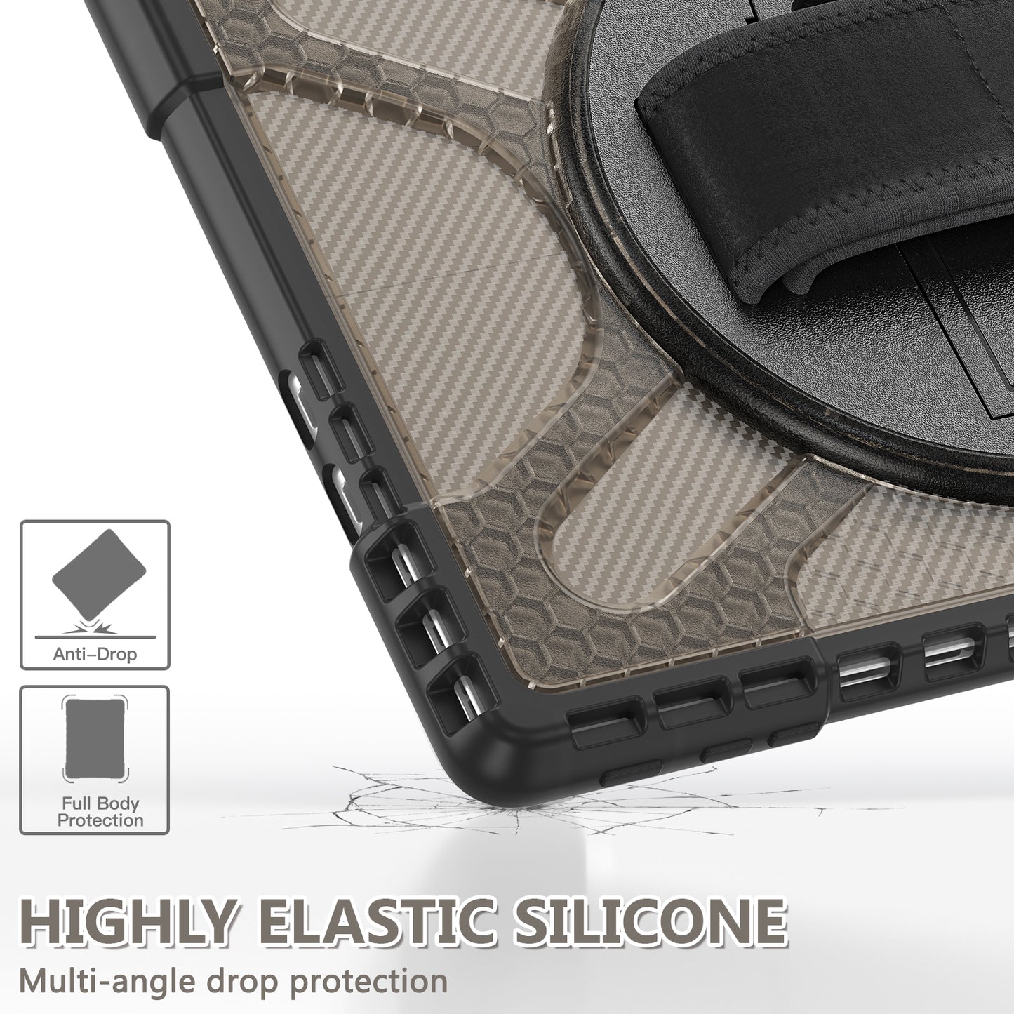 Pirate King Surface Pro 9 Case Heavy Duty Hybrid Protection