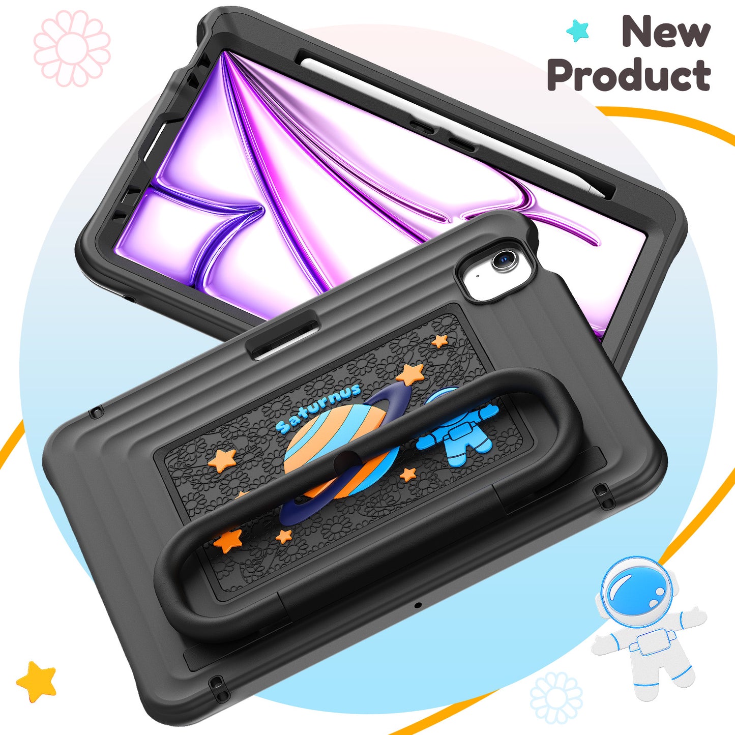planets-saturnus-3d-silicone-ipad-pro-11-2018-kids-case-carrying-strap_7
