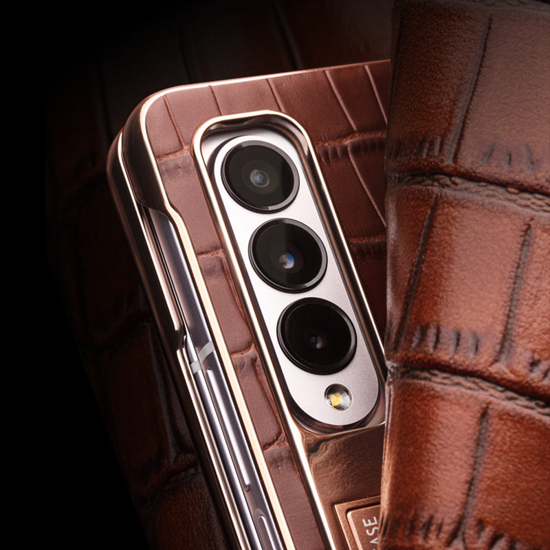 plated-hd-tempered-glass-crocodile-galaxy-z-fold6-genuine-leather-case_7