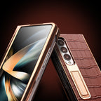 plated-hd-tempered-glass-crocodile-galaxy-z-fold7-genuine-leather-case_1