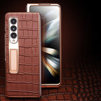 plated-hd-tempered-glass-crocodile-galaxy-z-fold7-genuine-leather-case_5