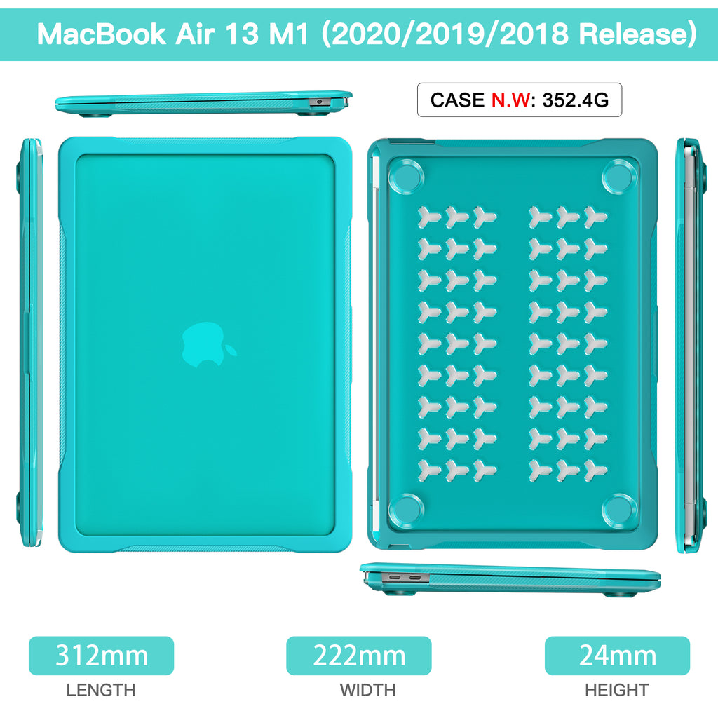 Popeye Matte Clear MacBook Air 13" Case 2020 Full Body Protection