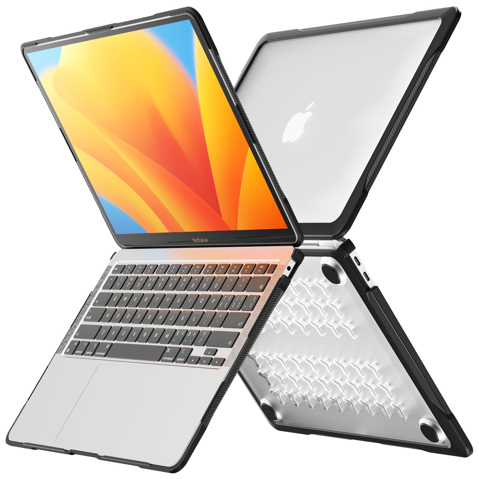 Popeye Matte Clear MacBook Air 13" Case 2020 Full Body Protection