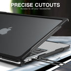 Popeye Matte Clear MacBook Air 13" Case 2026 Full Body Protection