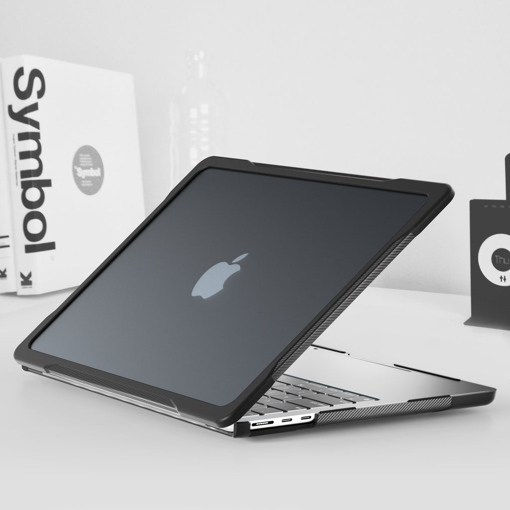 Popeye Matte Clear MacBook Air 13" Case 2026 Full Body Protection