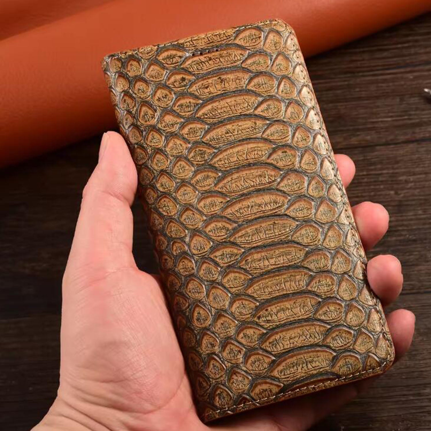 premium-wallet-glazed-python-iphone-air-genuine-leather-case-3