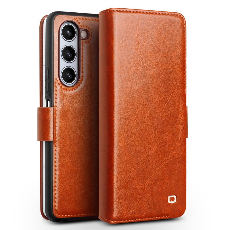 qialion-buckle-stand-real-leather-galaxy-z-fold5-wallet-case_7