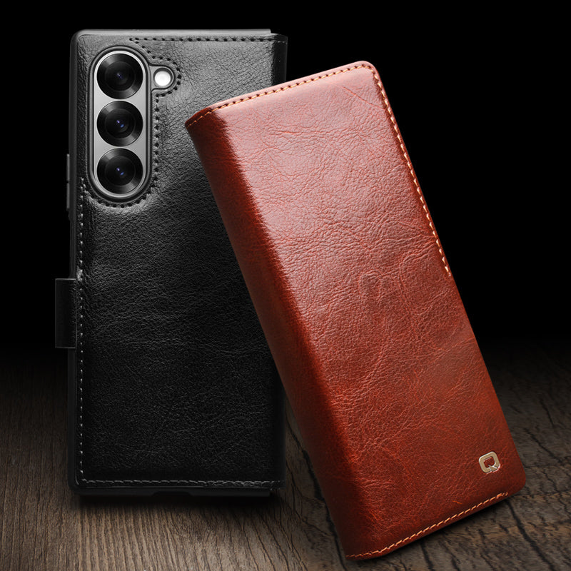 qialion-buckle-stand-real-leather-galaxy-z-fold6-wallet-case_2