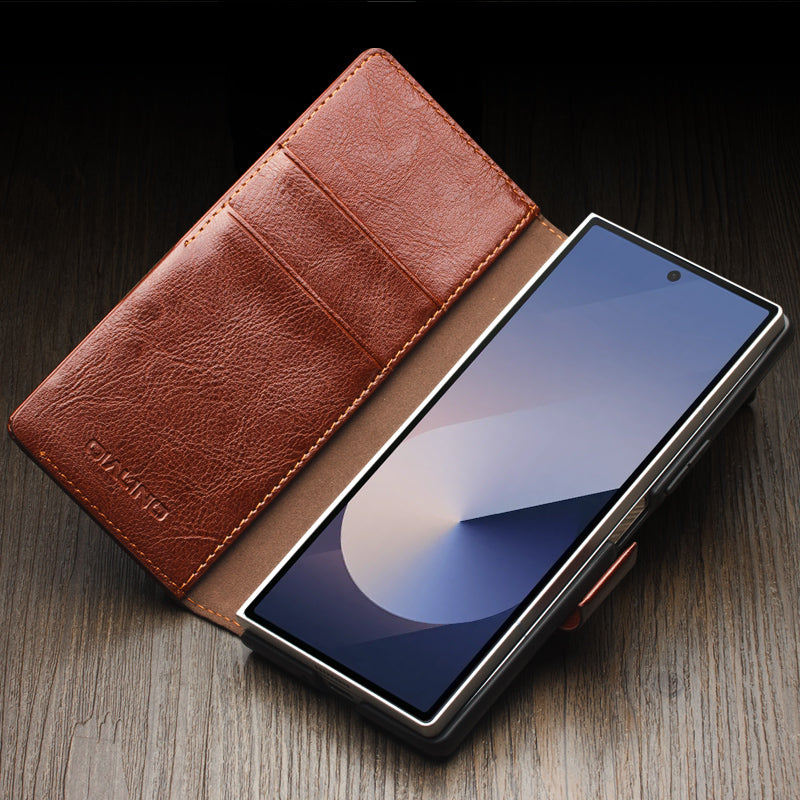 qialion-buckle-stand-real-leather-galaxy-z-fold6-wallet-case_5
