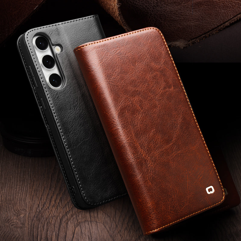 qialion-magnetic-wallet-stand-galaxy-s24-plus-genuine-leather-case_3