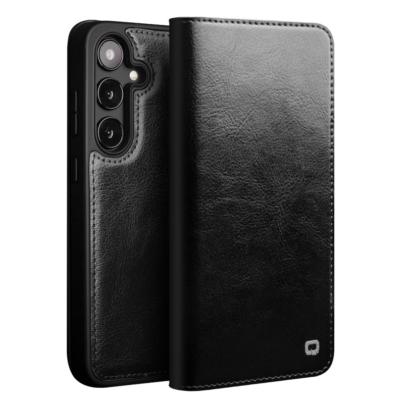 qialion-magnetic-wallet-stand-galaxy-s25-genuine-leather-case_1