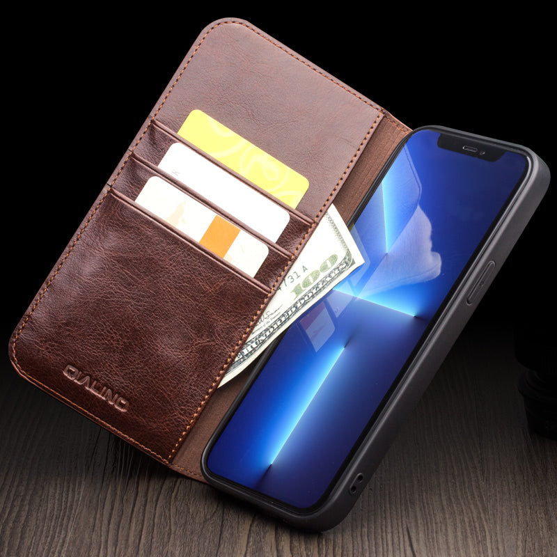 qialion-magnetic-wallet-stand-iphone-13-mini-genuine-leather-case_4