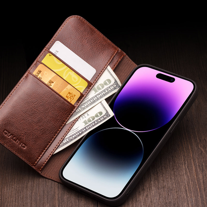 qialion-magnetic-wallet-stand-iphone-14-genuine-leather-case_7