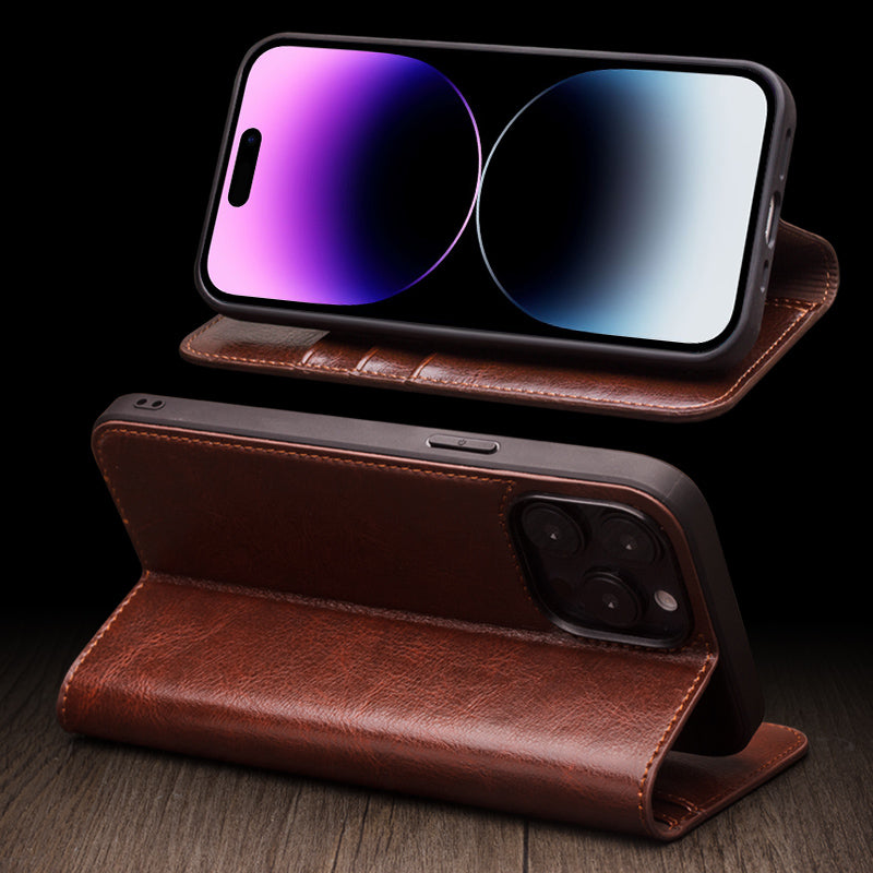 qialion-magnetic-wallet-stand-iphone-14-pro-genuine-leather-case_1