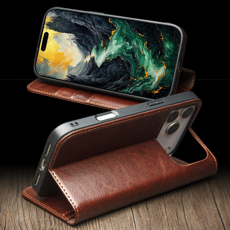 qialion-magnetic-wallet-stand-iphone-17-air-genuine-leather-case_7