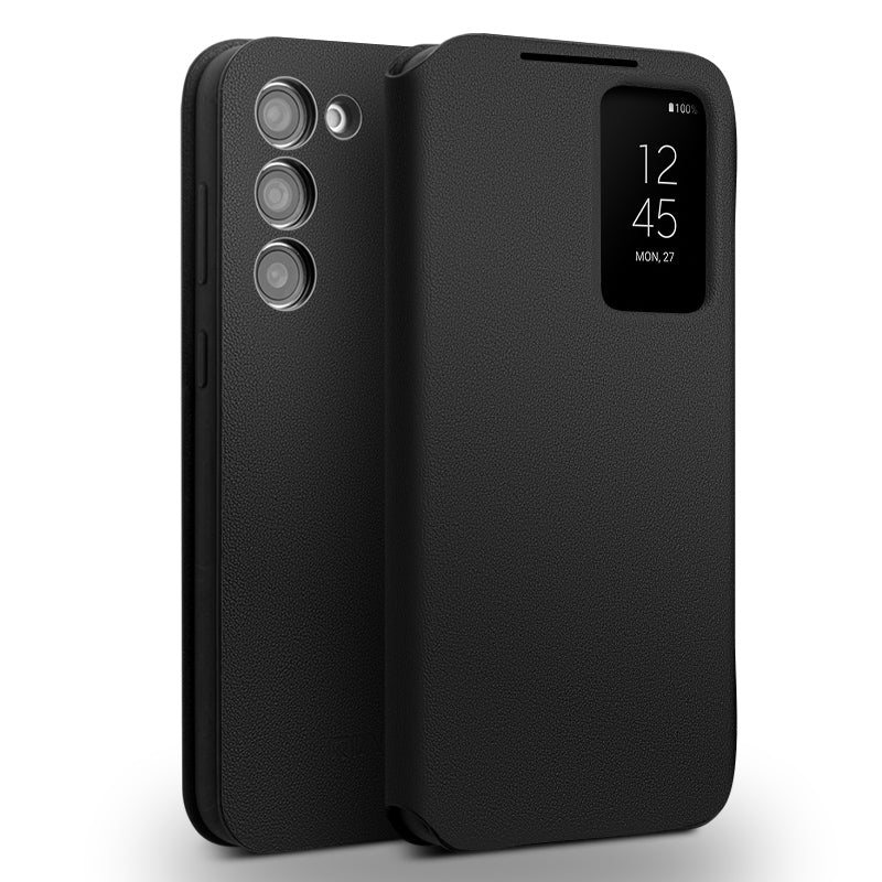 qialion-smart-ultra-slim-genuine-leather-galaxy-s23-flip-case_1