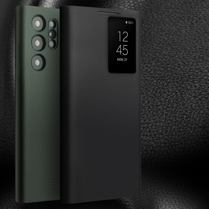 qialion-smart-ultra-slim-genuine-leather-galaxy-s23-flip-case_6
