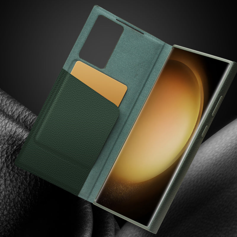 qialion-smart-ultra-slim-genuine-leather-galaxy-s23-flip-case_7