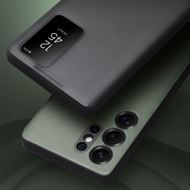 qialion-smart-ultra-slim-genuine-leather-galaxy-s25-plus-flip-case_2