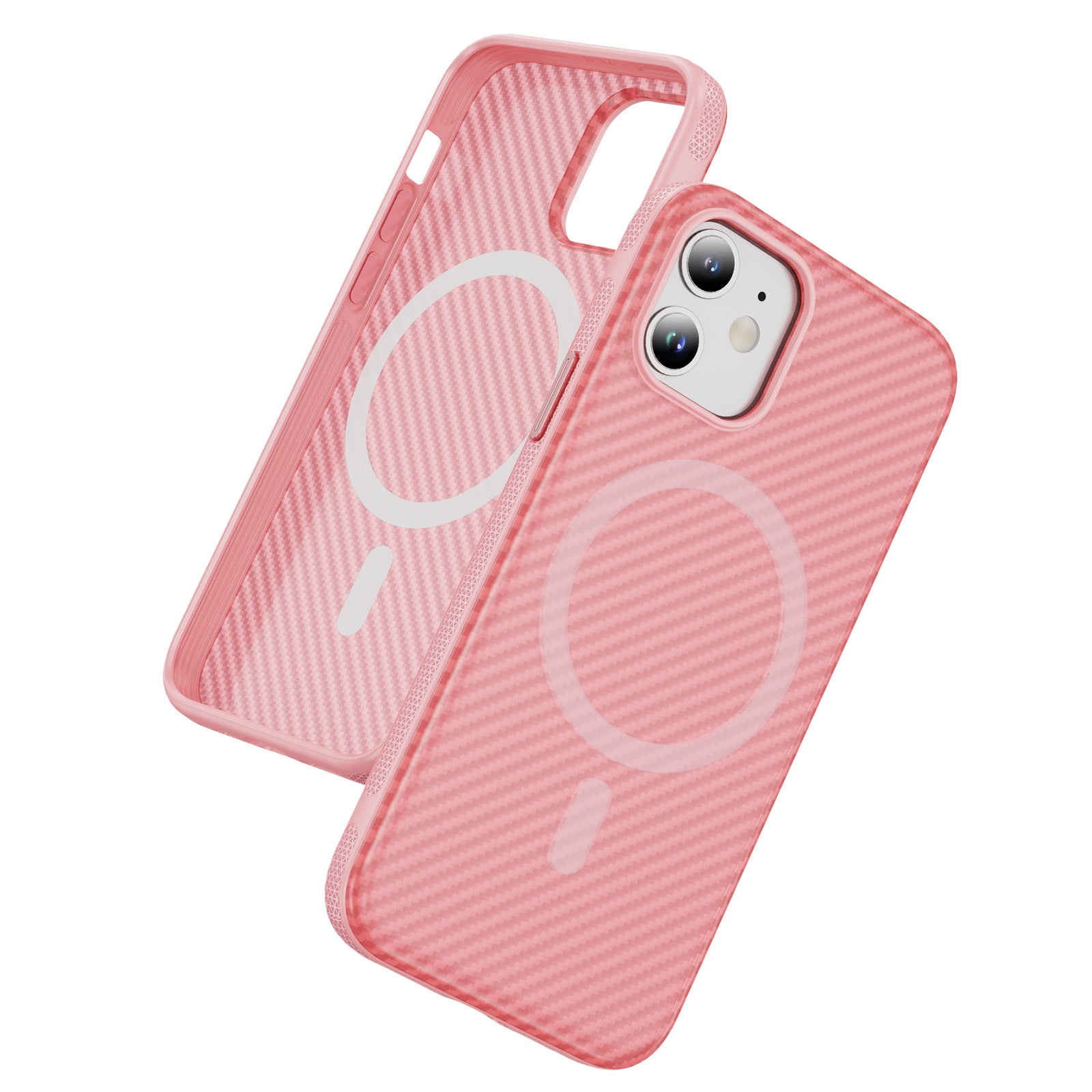 semi-transparent-frosted-magsafe-iphone-12-carbon-fiber-case_4