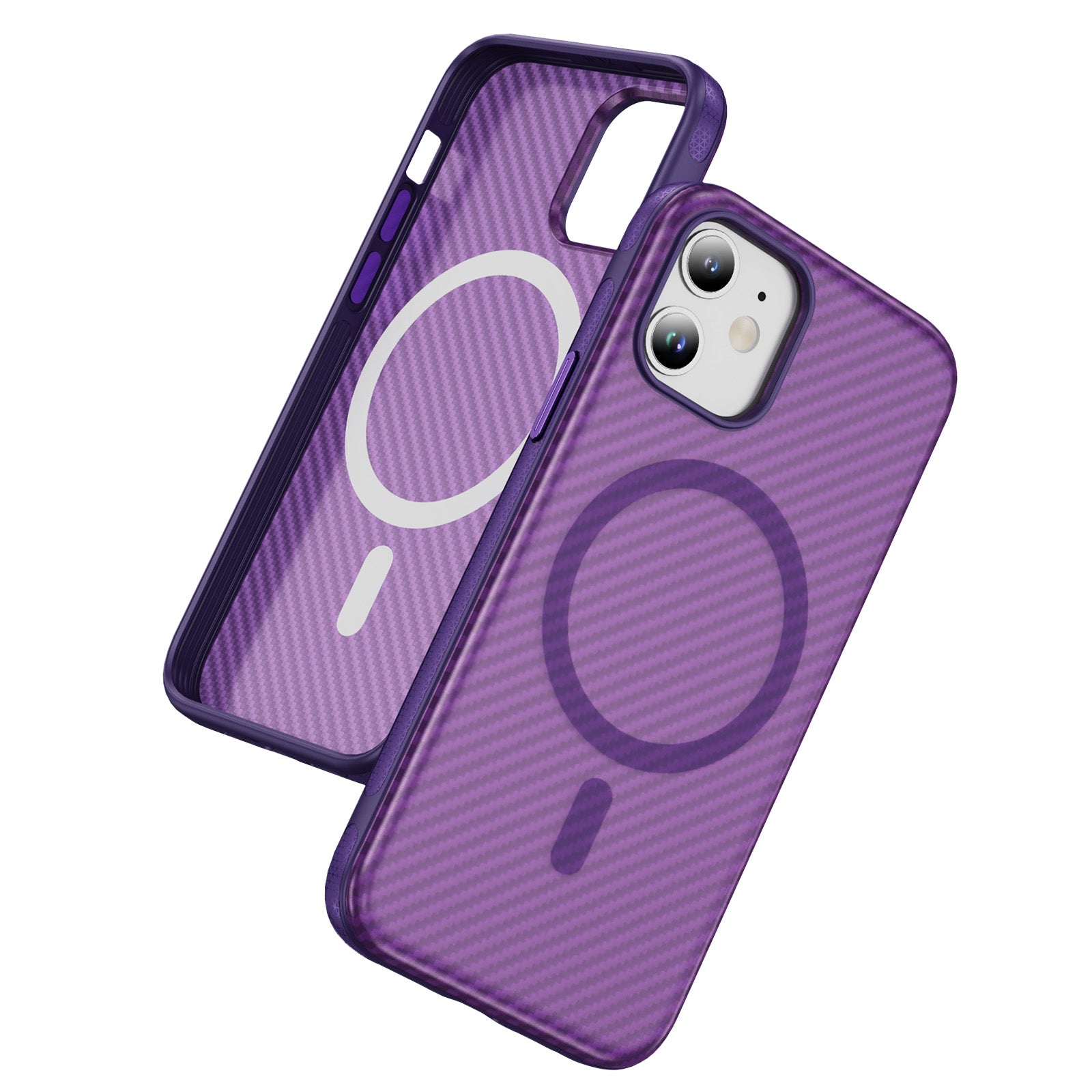 semi-transparent-frosted-magsafe-iphone-12-carbon-fiber-case_5