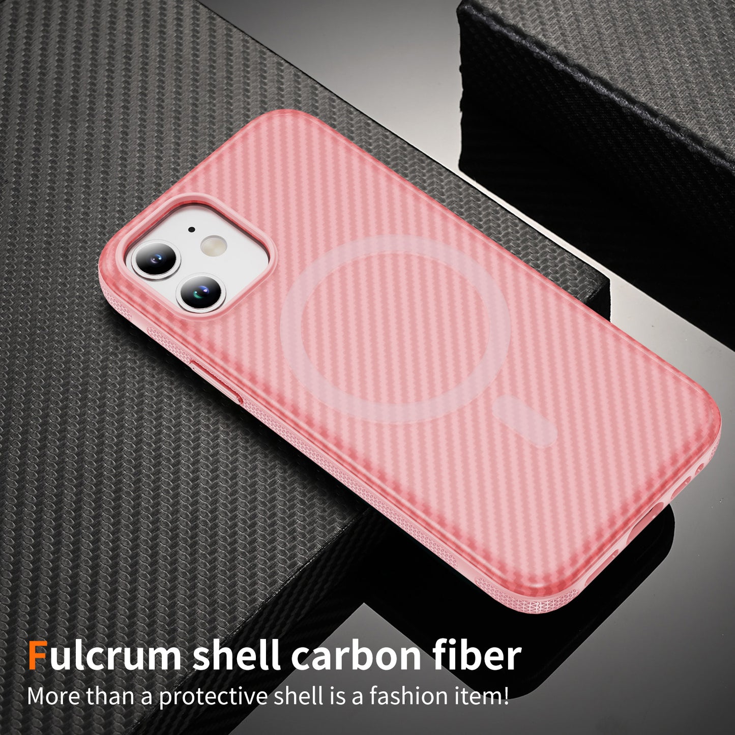 semi-transparent-frosted-magsafe-iphone-12-carbon-fiber-case_7