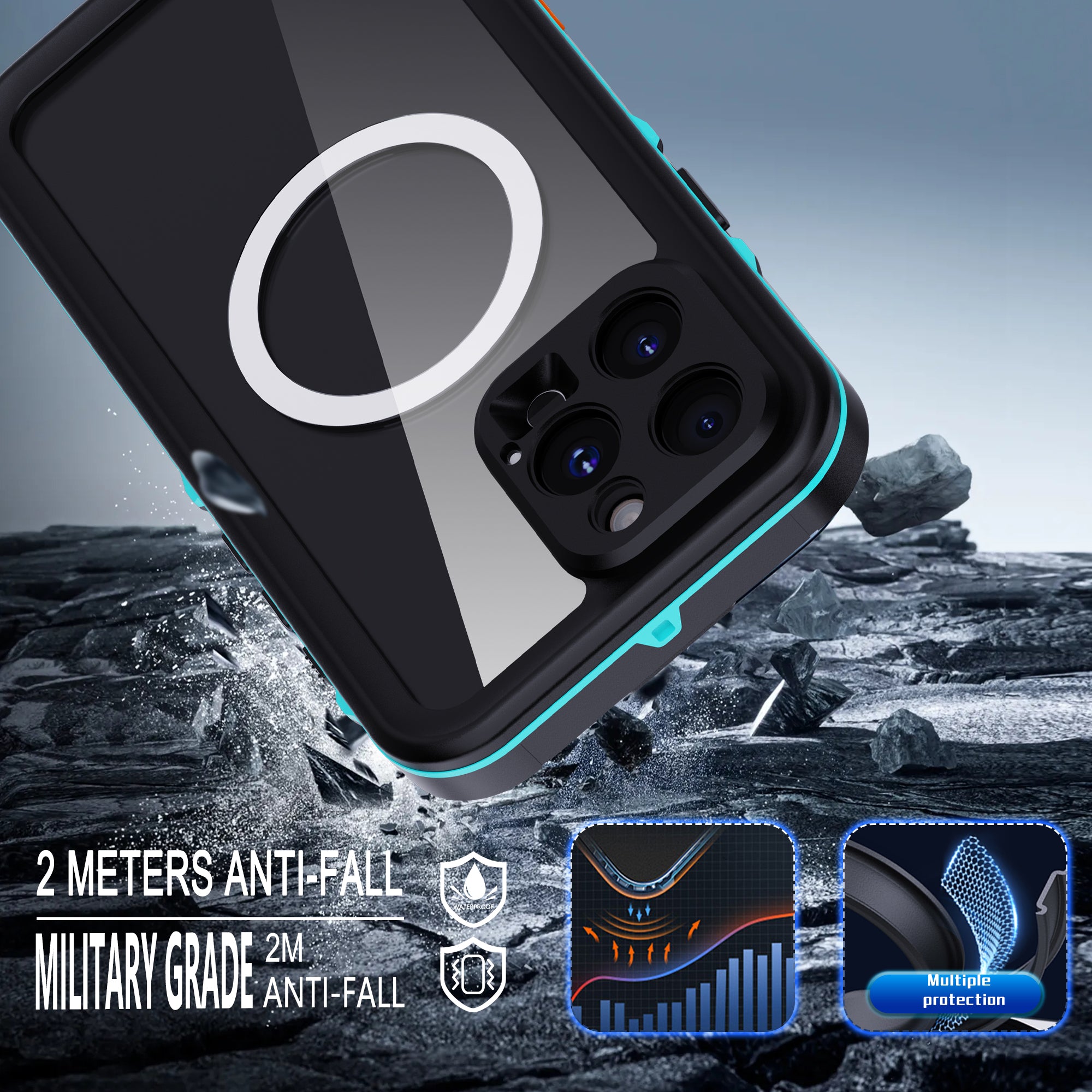 sensor-button-magsafe-diving-iphone-16-pro-waterproof-case-8