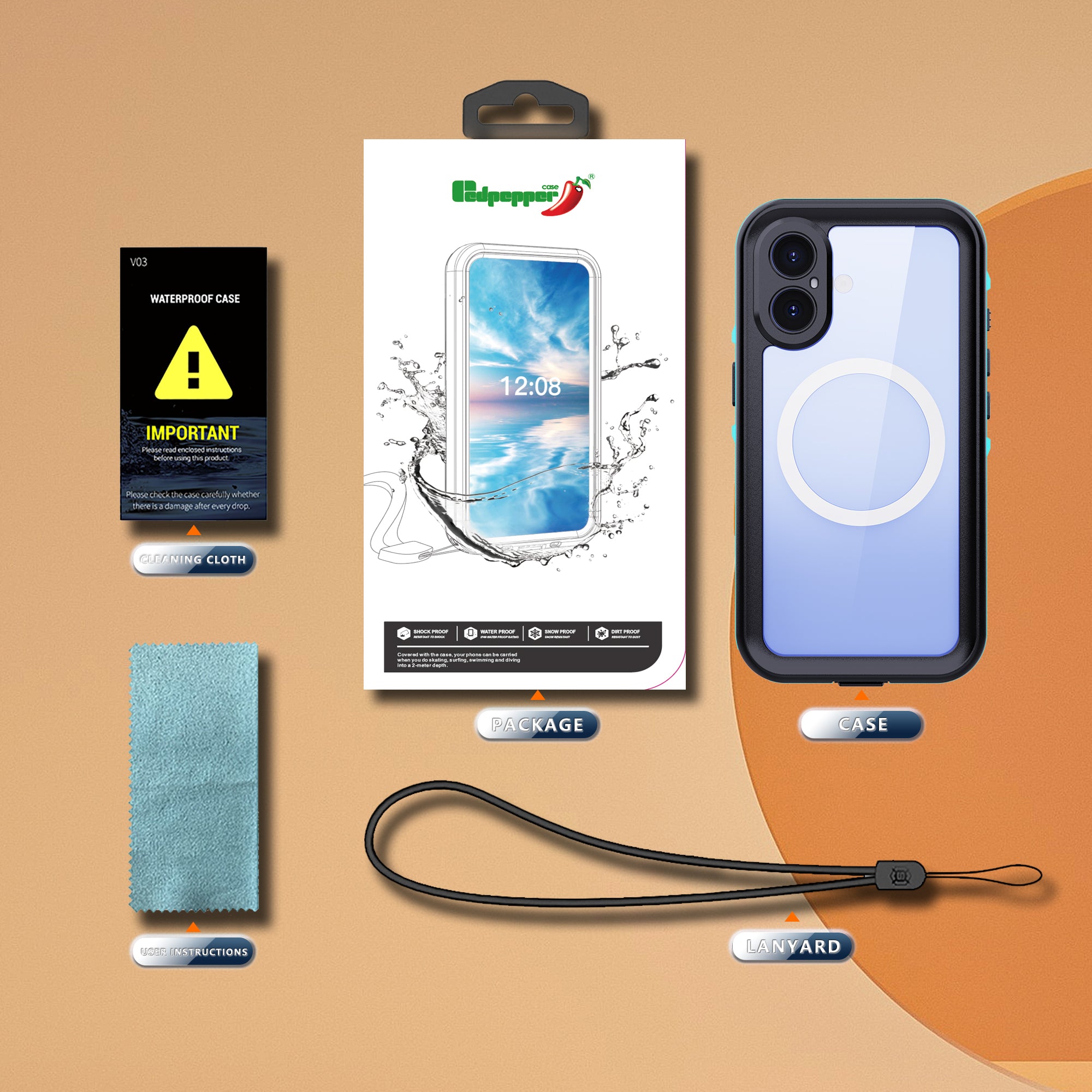 sensor-button-magsafe-diving-iphone-16-waterproof-case-2