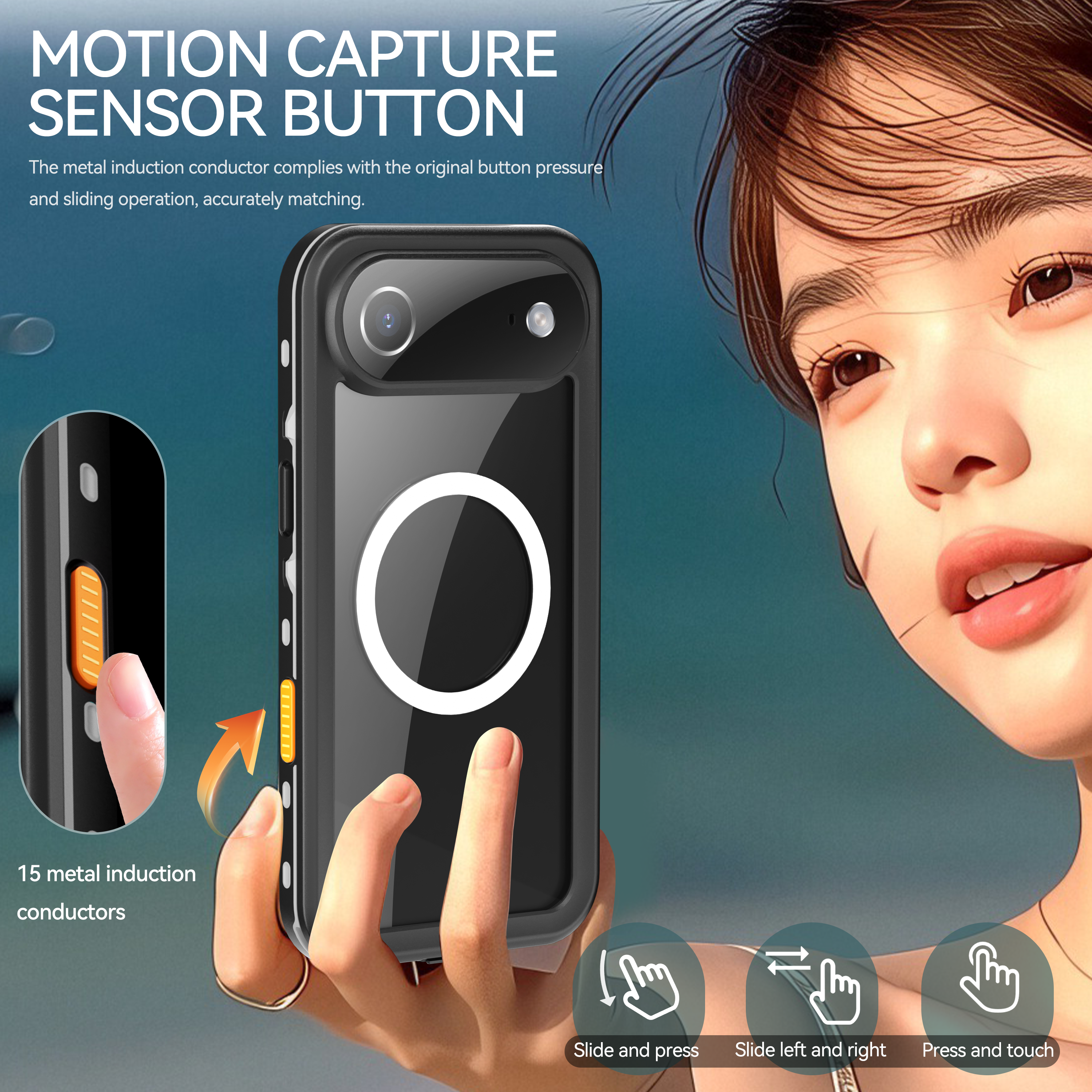 sensor-button-magsafe-diving-iphone-air-waterproof-case-8
