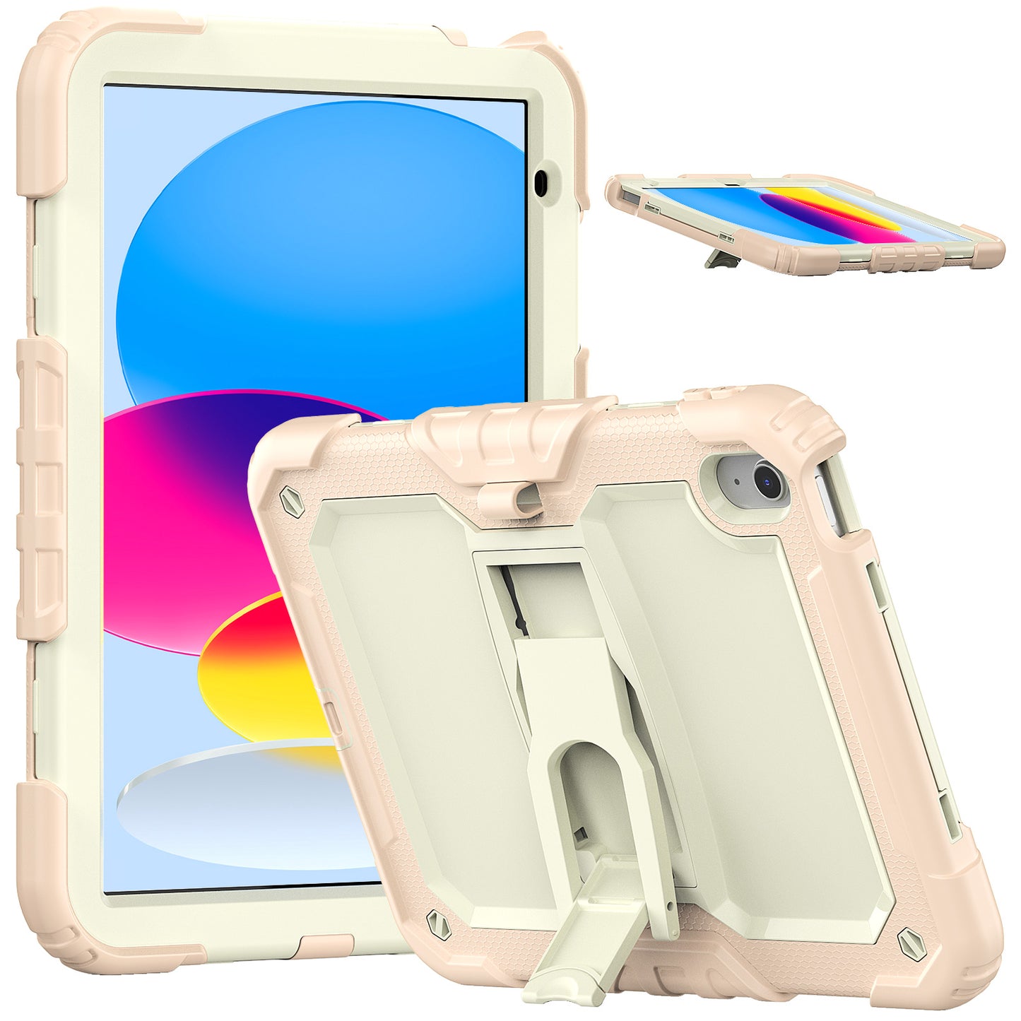 Slide Stand Shockproof iPad 11 Case with Lanyard
