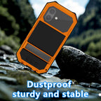 Stand iPhone 17 Metal Case Heavy Duty Protection