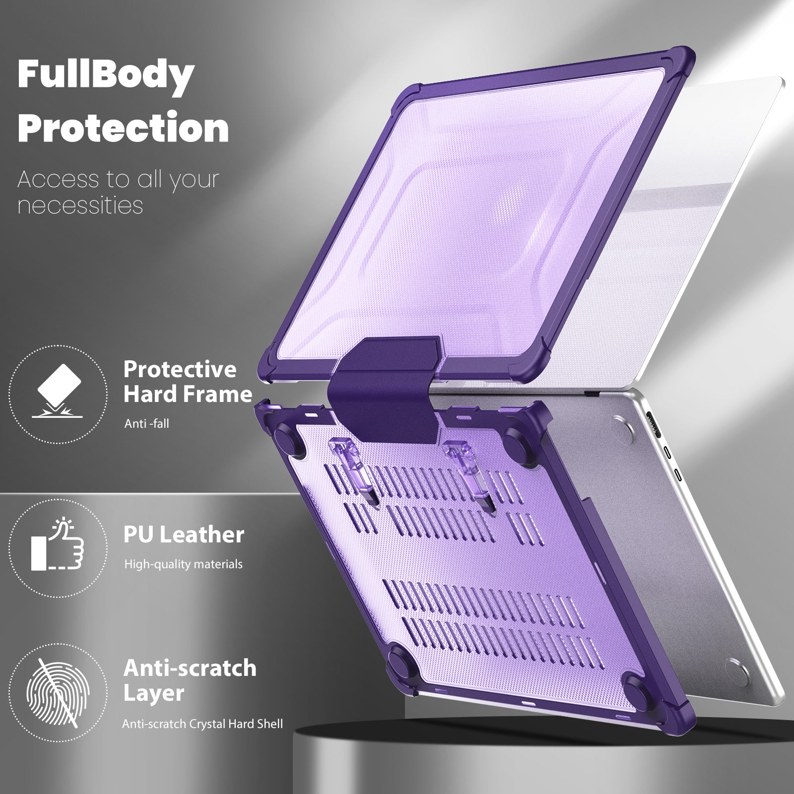 starry-folding-stand-macbook-air-13-6-a3113-case-heavy-duty-protection_4