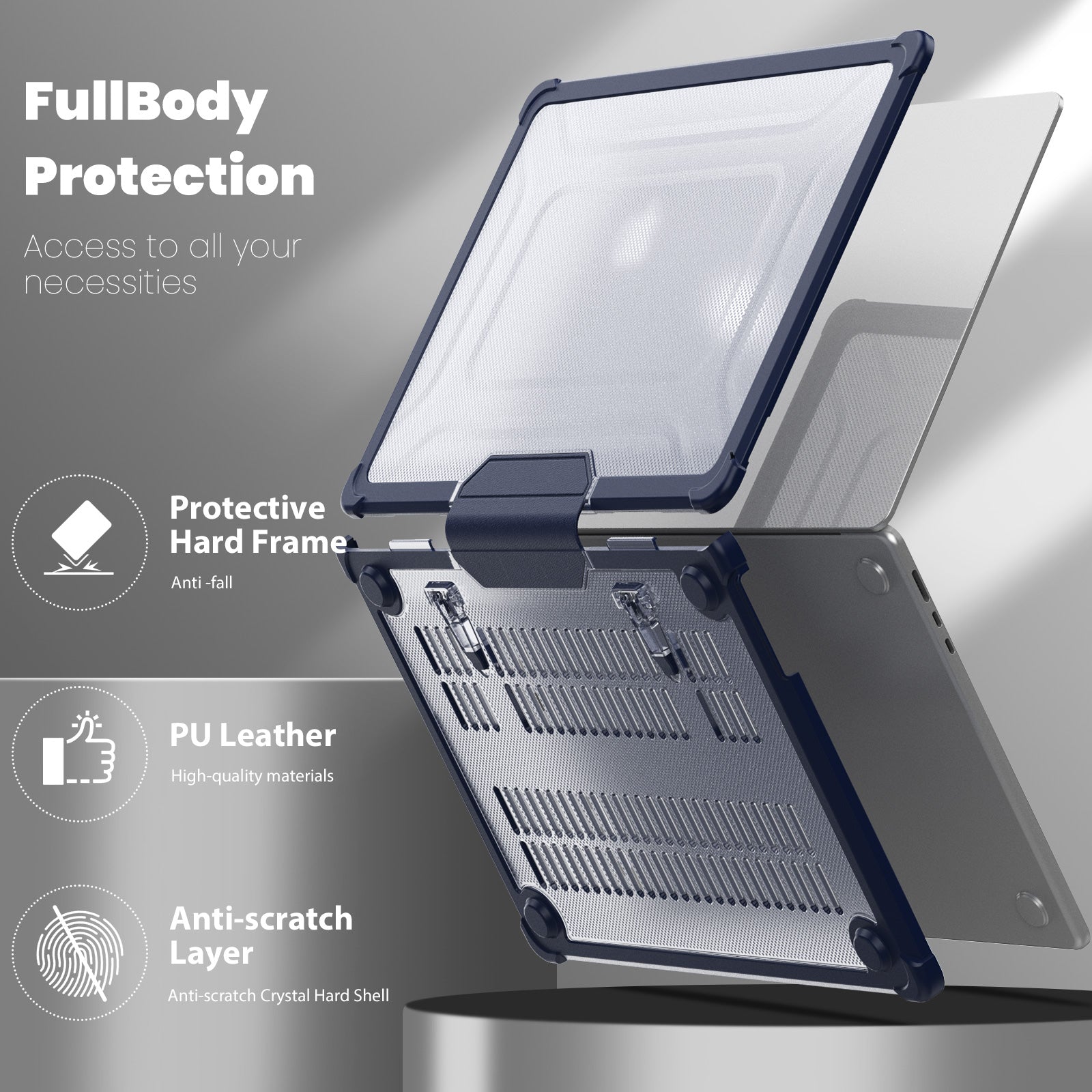 starry-folding-stand-macbook-air-15-3-a2941-case-heavy-duty-protection_4