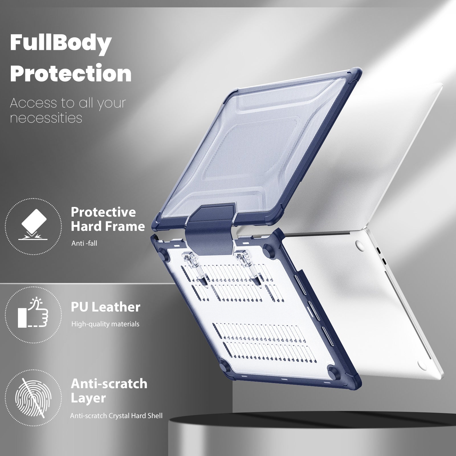 starry-folding-stand-macbook-pro-13-3-a1706-case-heavy-duty-protection_4