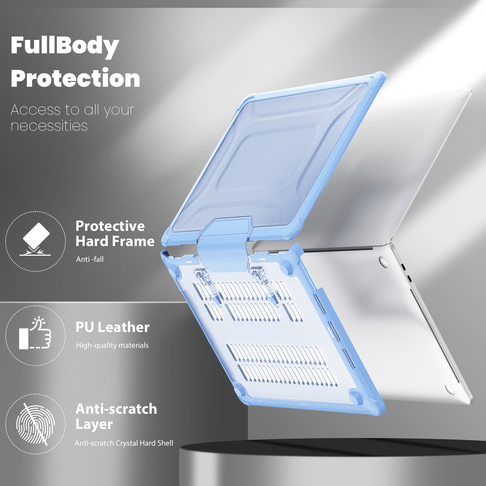 starry-folding-stand-macbook-pro-13-3-a2159-case-heavy-duty-protection_4
