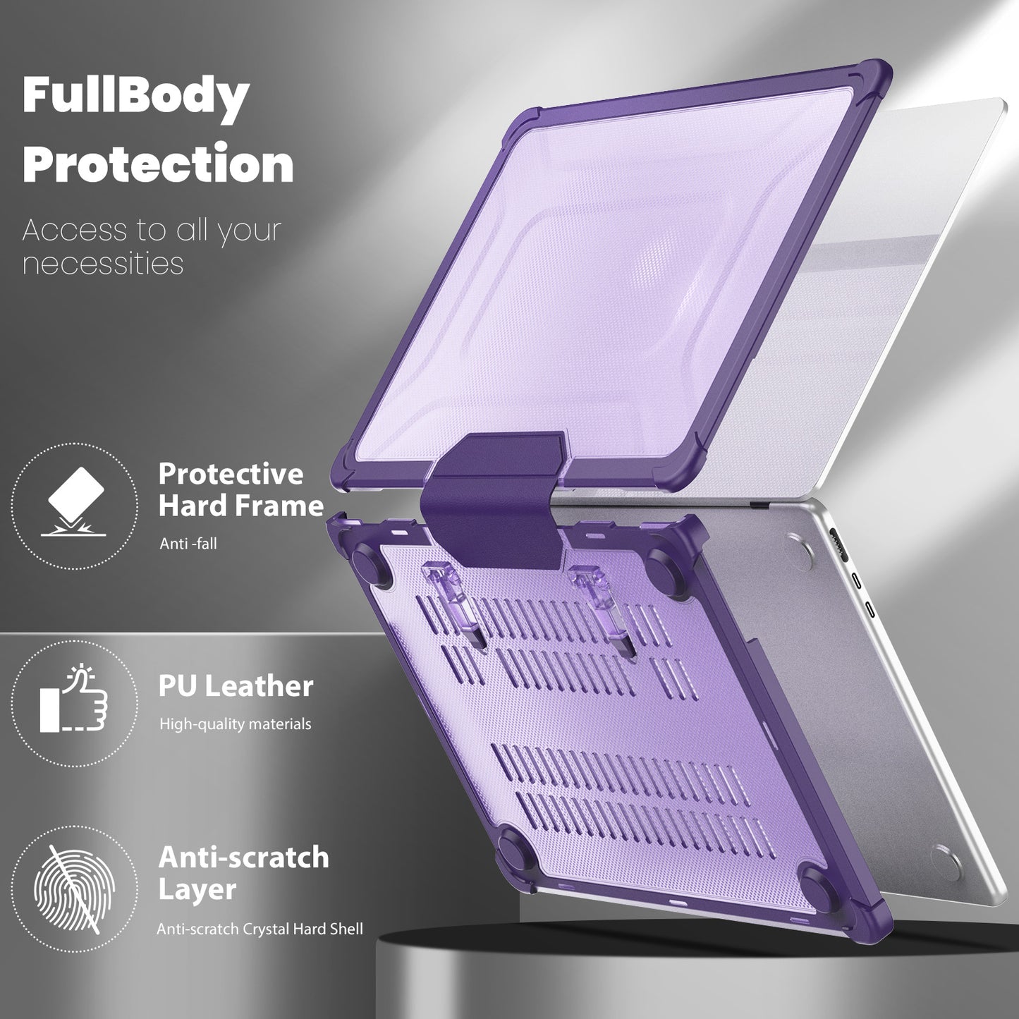 starry-folding-stand-macbook-pro-13-3-a2338-case-heavy-duty-protection_4