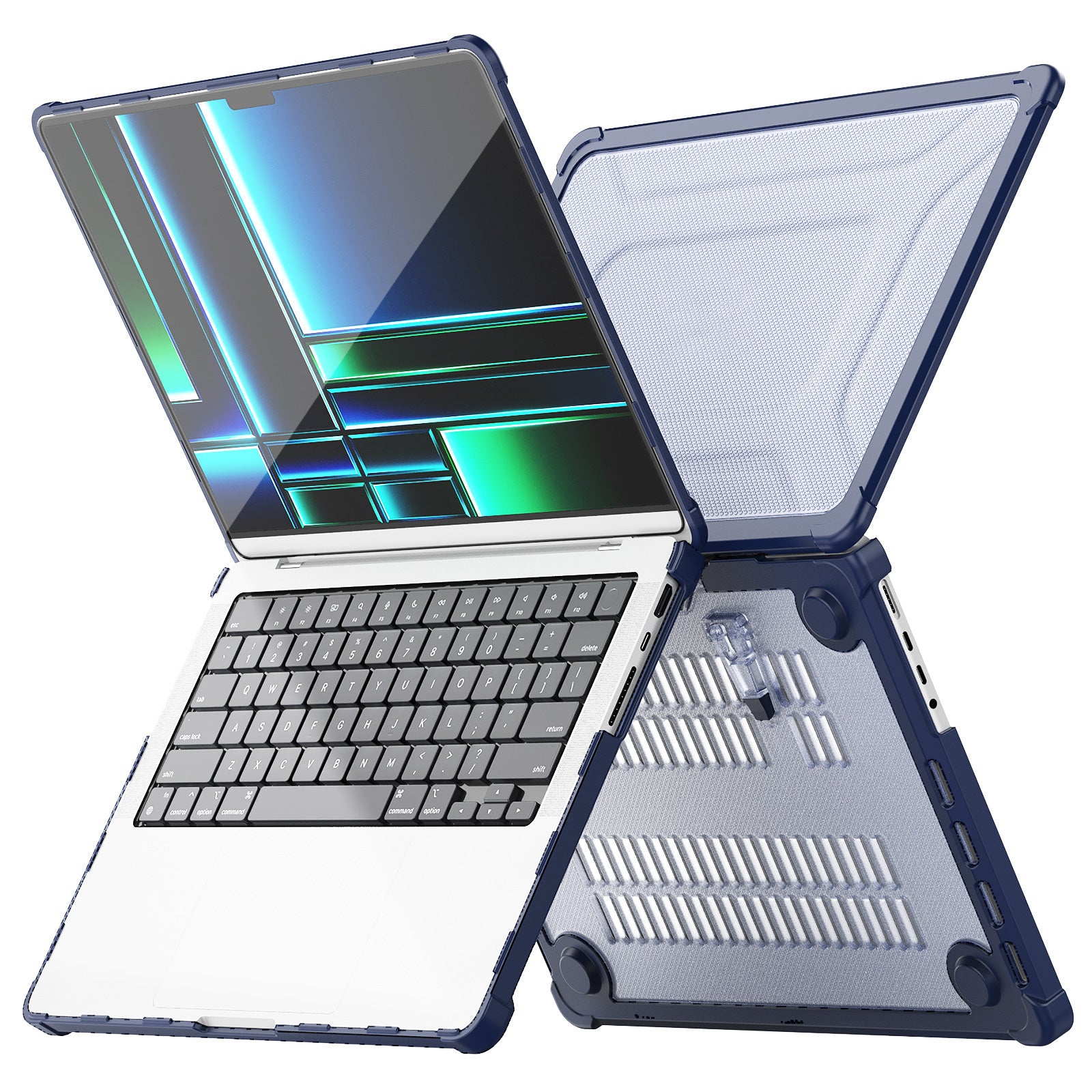 starry-folding-stand-macbook-pro-14-2-a2779-case-heavy-duty-protection_8