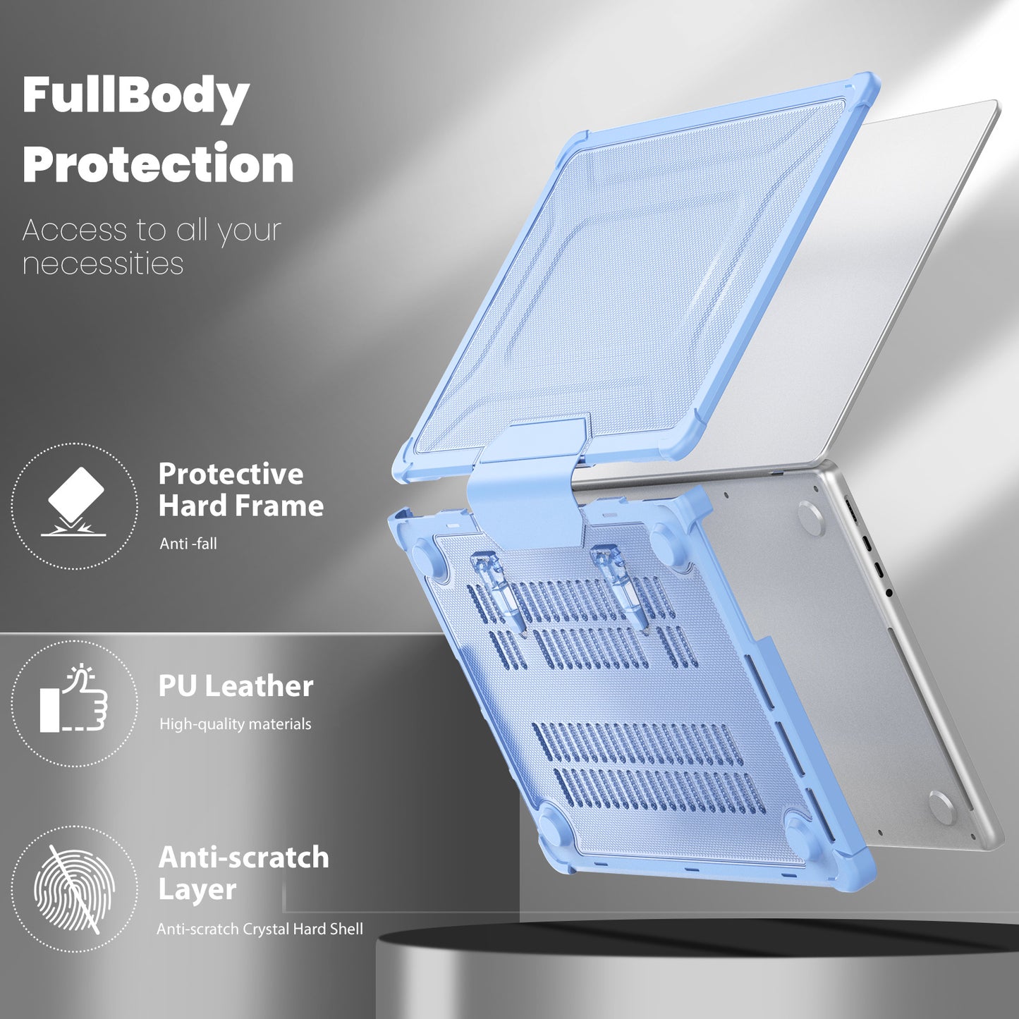 starry-folding-stand-macbook-pro-14-2-a2918-case-heavy-duty-protection_4