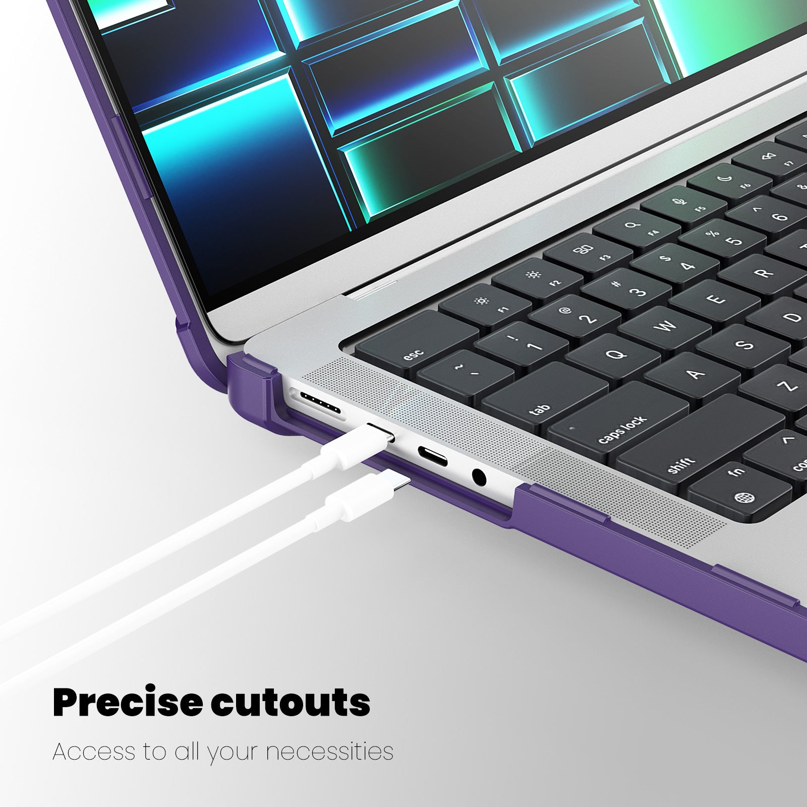 starry-folding-stand-macbook-pro-16-a3186-case-heavy-duty-protection_5