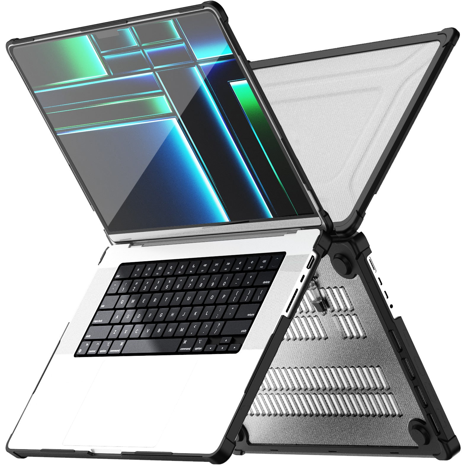 starry-folding-stand-macbook-pro-16-a3186-case-heavy-duty-protection_9